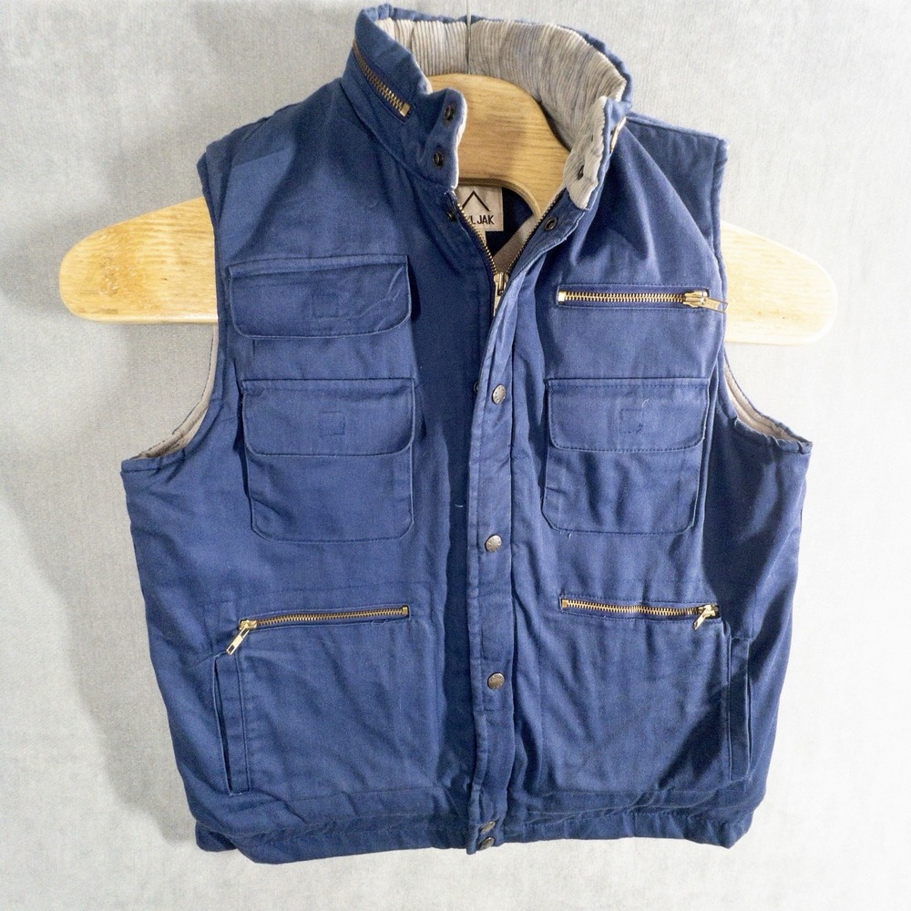 Vtg AP'L JAK Mountaineer Mens Medium Gilet Outdoors Gorpcore Vest *Read*